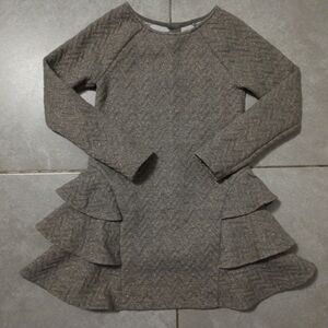 6/6x Cat & Jack Shimmering Gray Formal Dress